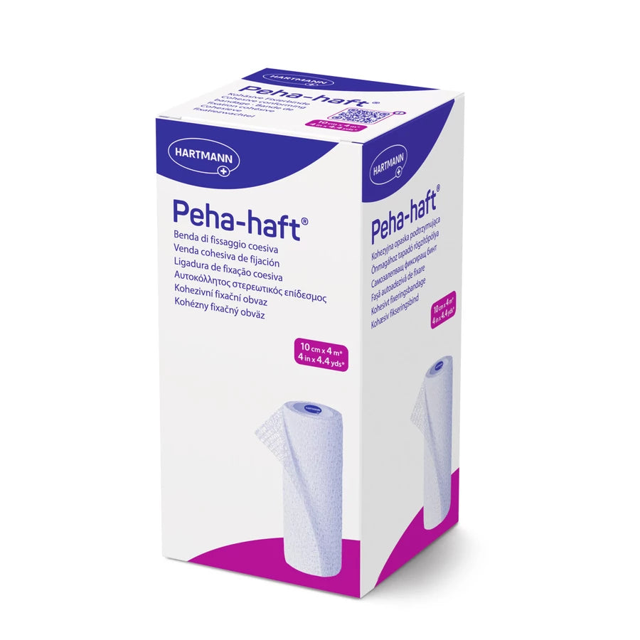 Peha-haft® öntapadó rögzítőpólya (fehér, 10 cm × 4 m)