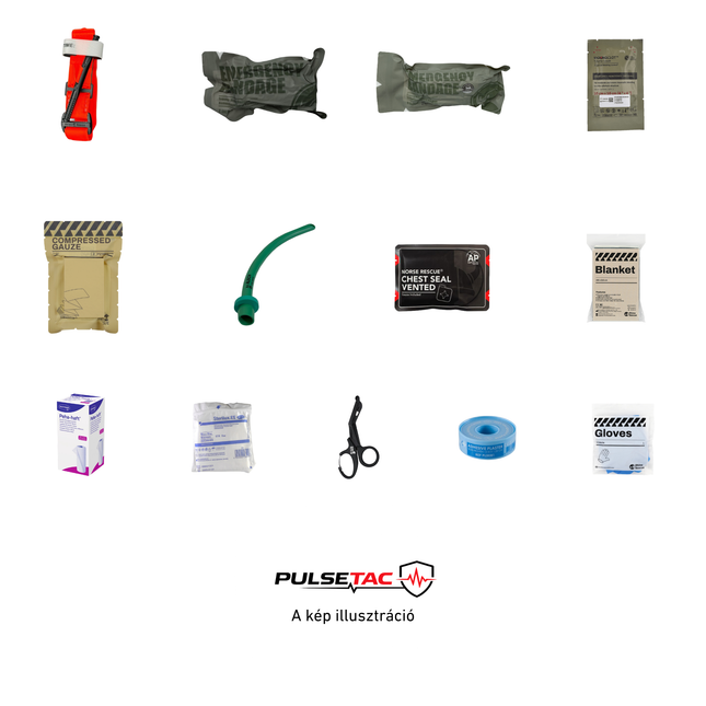 Medic „BUDGET” Trauma Kit, választható combtáskával