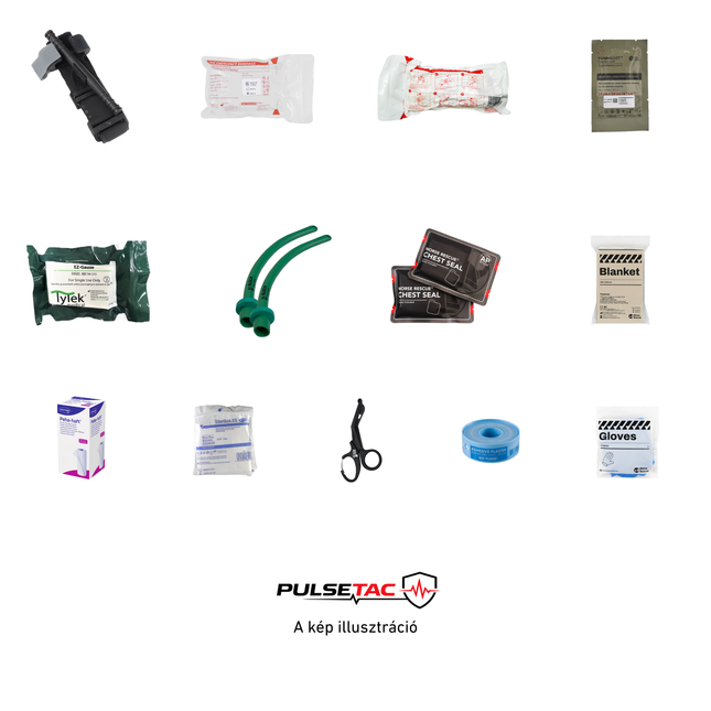 Medic „STANDARD” Trauma Kit, választható combtáskával
